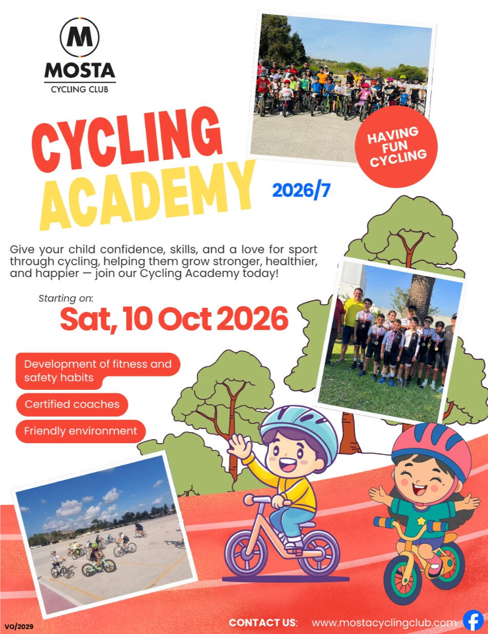 Mosta Cycling Club Academy 2026 2027 Mosta Cycling Club Academy 2026 2027
